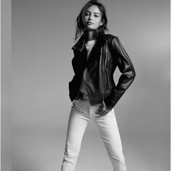 Mackage leather biker jacket - Picture 3 of 12